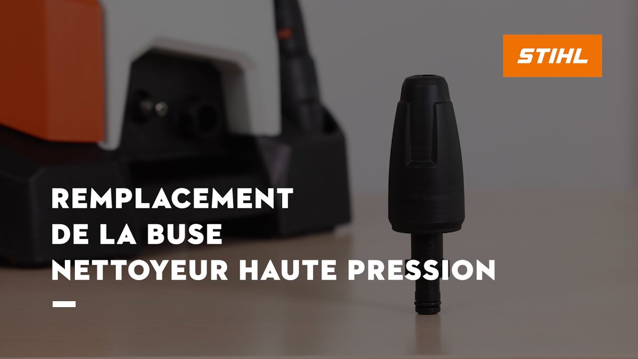Comment remplacer la buse d'un nettoyeur haute-pression STIHL