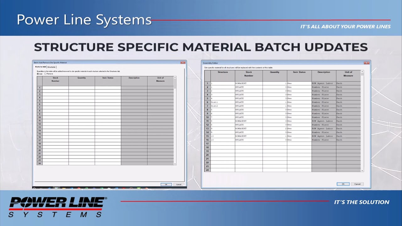 Batch Modify Site Specific Materials - YouTube