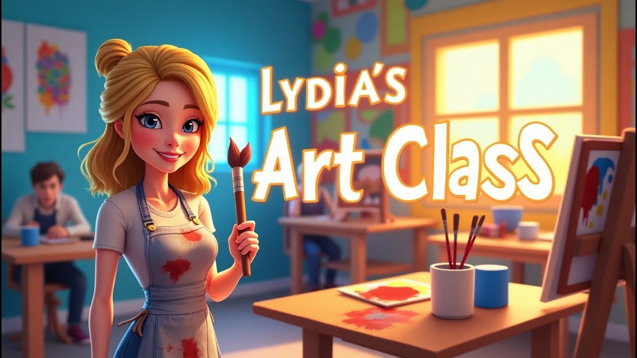Roblox Lydia S Art Class Fun Art Game For Creativity Painting 