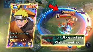 TOP GLOBAL LUKAS VS JUNGLER AULUS META | INTENSE BATTLE