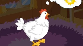 The Little White Hen Cartoon Story For Kids