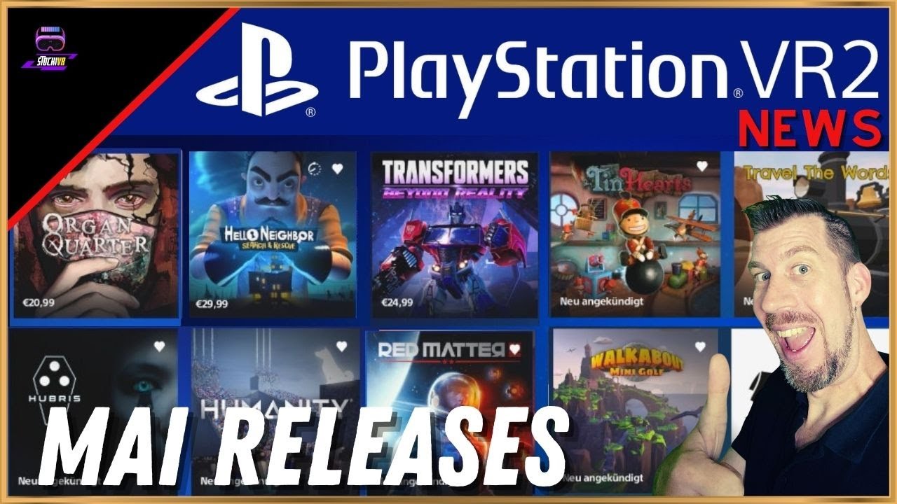 PSVR2 News - Die Releases im Mai | Neue Playstation VR2 Spiele im Store ...