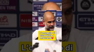 L’omaggio di Guardiola a Mazzone❤️ #calcio #calcioitaliano #guardiola #mazzone #seriea