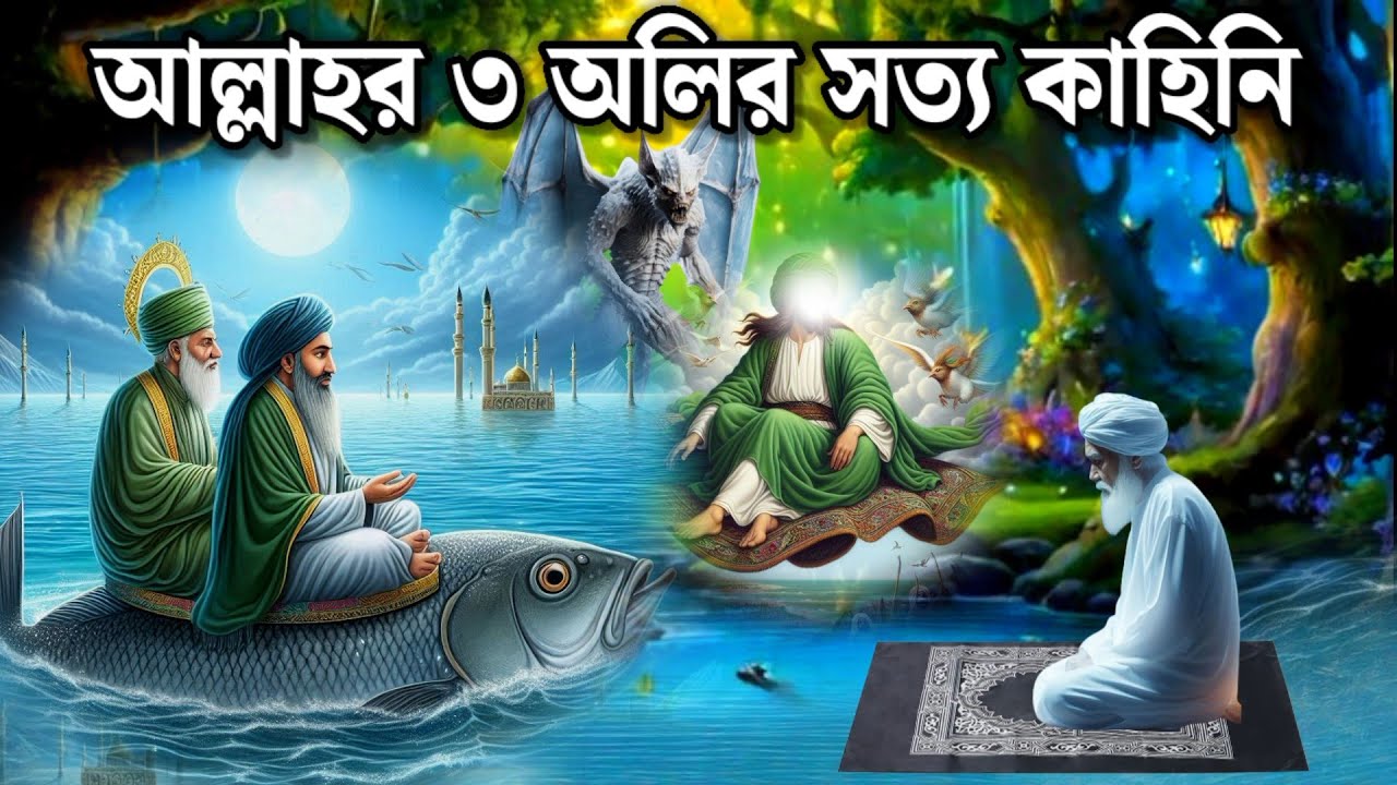 হজরত শাহজালাল (রহ.) এবং খাজা মঈনুদ্দিন চিশতী (রহ.) এর অলৌকিক কাহিনি | ইসালিক কাহিনি | সত্য ঘটনা