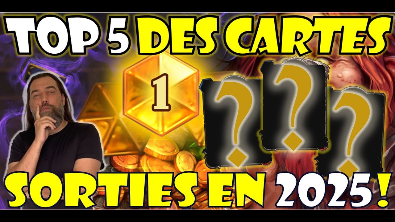 TOP 5 DES MEILLEURES CARTES SORTIES EN 2025!