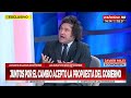 "Carrió es una miserable" Imperdible Javier Milei en Crónica Tv- 24/04/21