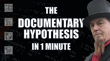 Evidence for the Documentary Hypothesis in one minute
