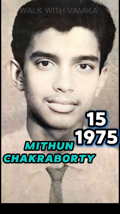 MITHUN CHAKRABORTY Age transformation (1950-2025) #mithunchakraborty evolution #oldbollywoodsongs