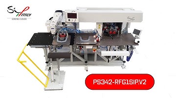 PS342-RFG1SIP.V2 - FULLY AUTOMATIC PROGRAMMABLE POCKET SETTER UNIT FOR JEANS - HIGH PRODUCTIVITY