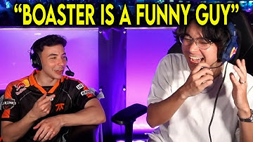 Sen TenZ Interviewing FNC Crashies After Eliminating G2 From Masters Toronto