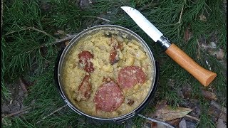 Wild Mushroom Polenta | Backpack Camp Meal by Incognito Kitchen 5,485 views 5 years ago 4 minutes, 12 seconds