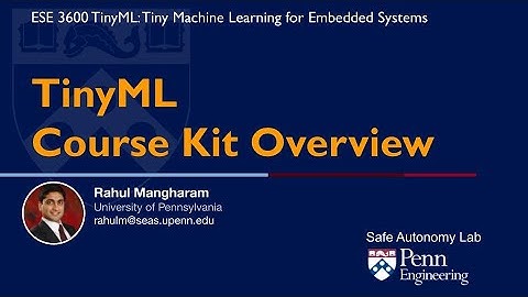 15.2 TinyML Course Kit Overview