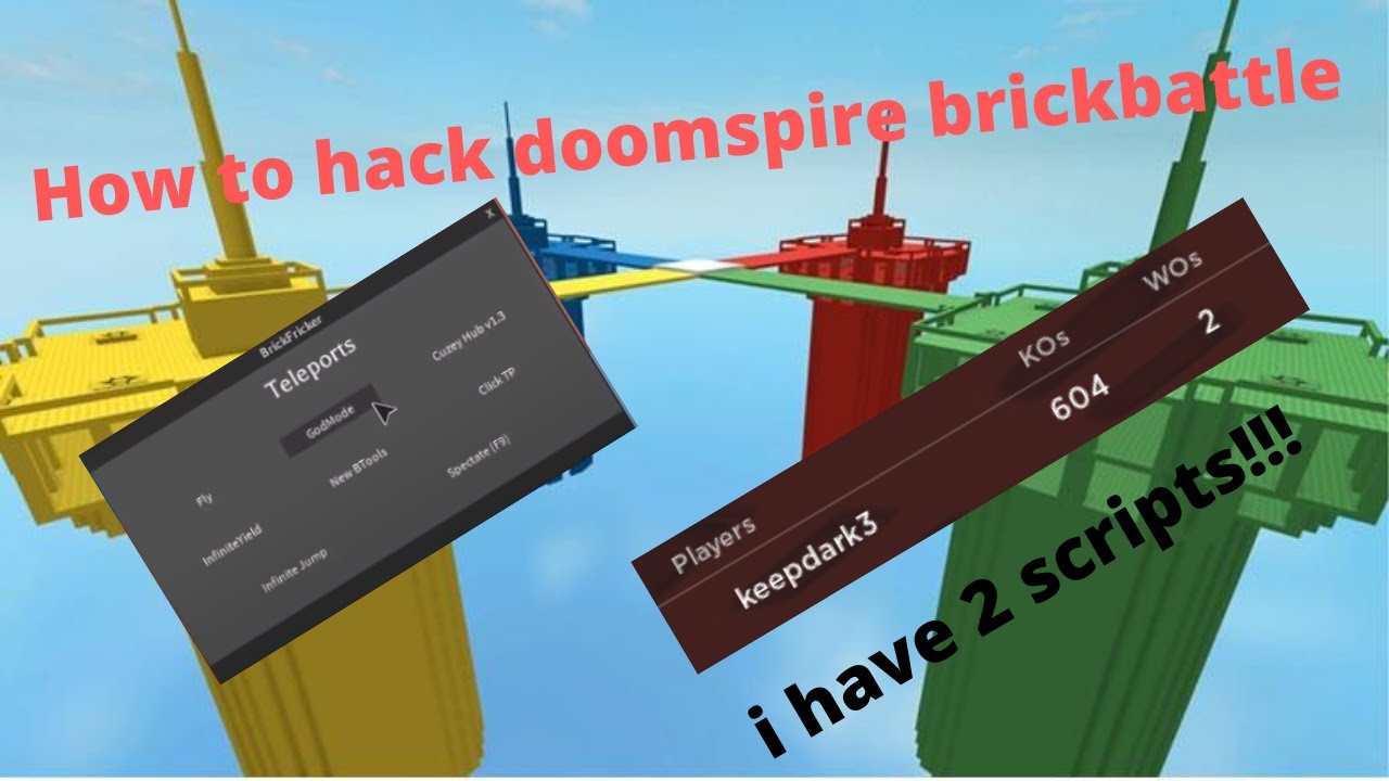 How To Hack Doomspire Brickbattle I Have 2 Script In 1 Video Youtube - roblox doomspire brickbattle hack