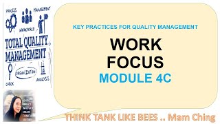 What is Work Focus @THINKTANKLIKEBEES