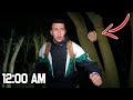 Spent the NIGHT in a HAUNTED FOREST… Then this HAPPENED!! (24 Hour Challenge) Re-Upload
