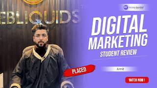 Digital Marketing Course in Chandigarh | Placed Student Review: Amit