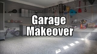 Garage Makeover Project Before and After