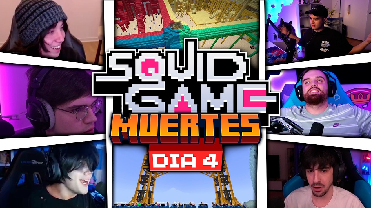 TODAS LAS MUERTES DEL DIA 4 | SQUID CRAFT 3 | KARMA PLUS