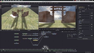 3d matte painting | compositing shadow and ambient occlusion | experiment