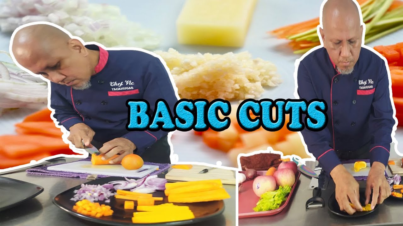 Culinary basic cuts - YouTube