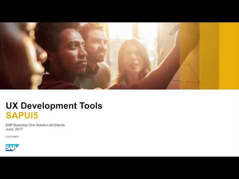 SAPUI5 1/4: Introduction