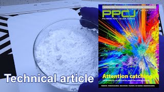 Titanium dioxide in gloss latex paints + rutile vs. anatase - PPCJ article