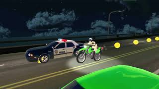Police Bike Highway Rider - Android Gameplay screenshot 2