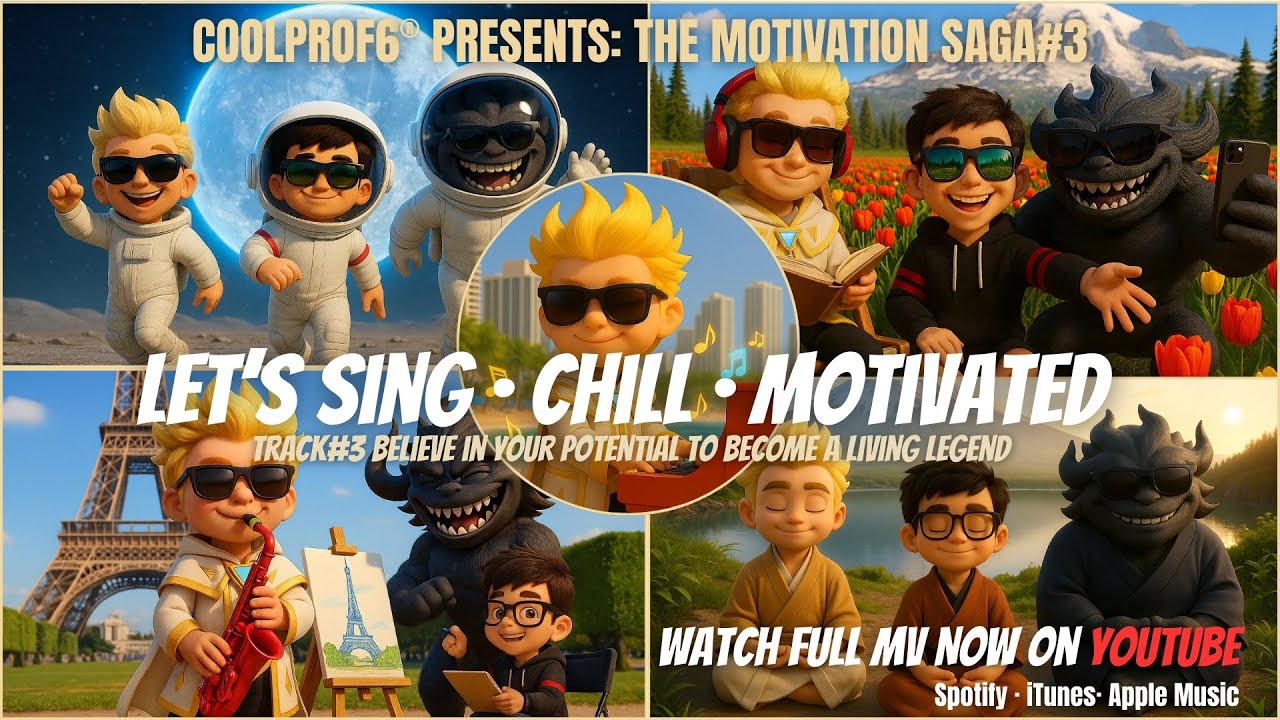 Let's Sing & Chill| Believe in Your Potential to Become a Living Legend| CoolProf6 Motivation Saga 3