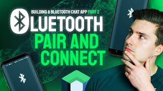 How Pair & Connect Via Bluetooth | Building a Bluetooth Chat App for Android | Part 2 screenshot 4