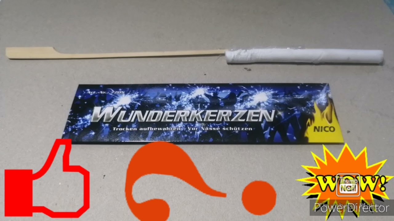 Selfmade HANDFONTÄNE aus WUNDERKERZEN machen