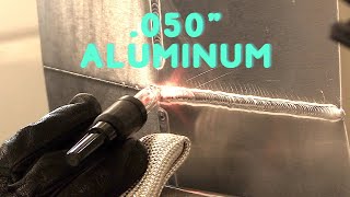 TIG Welding Aluminum  2G .050' (1.2mm)