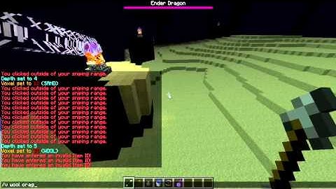 Ep 2- A Deserted End [Minecraft Voxelsniper and World Edit]