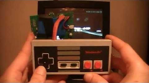 NES Wireless Controller w/PS3 Bluetooth Circuit Board