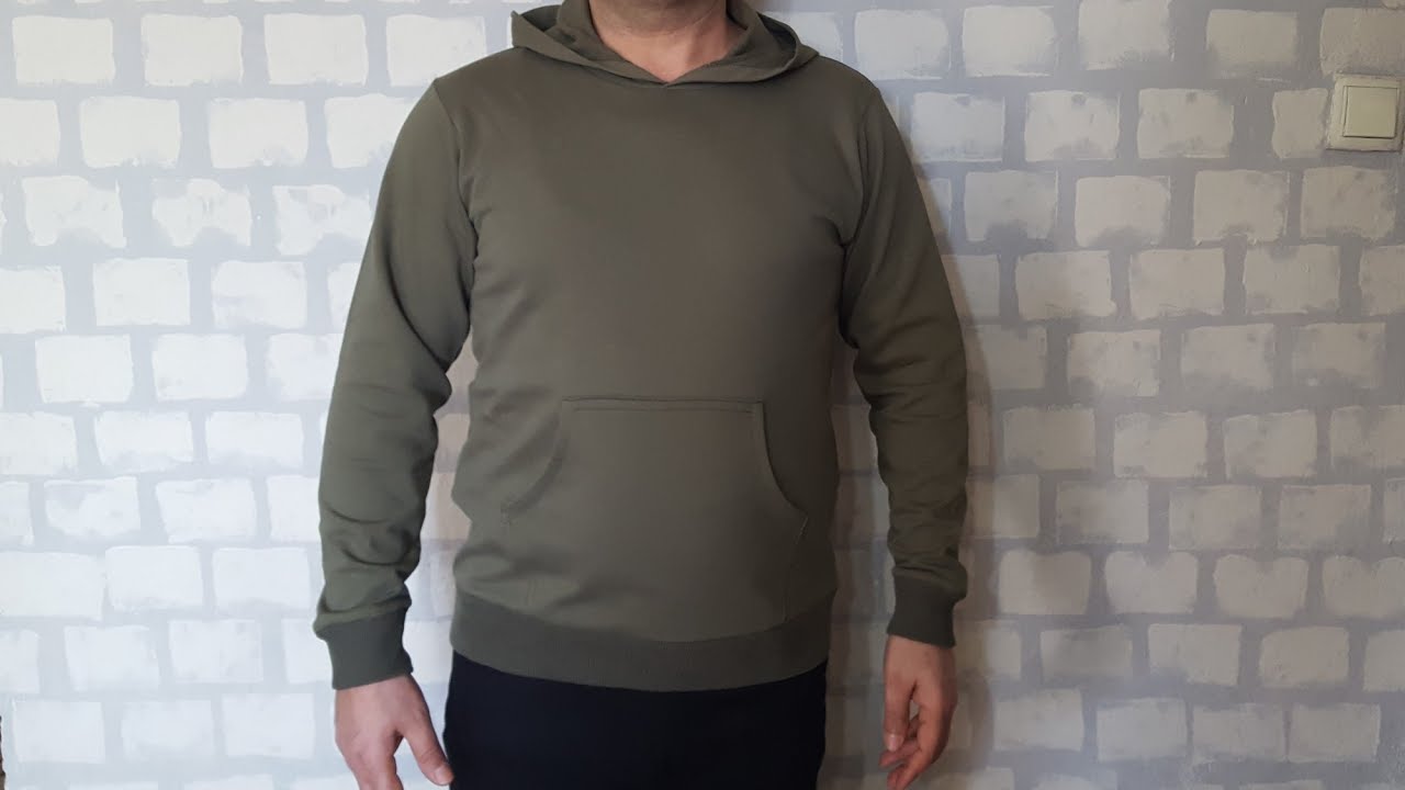 Kapüşonlu ve kanguru cepli sweatshirt kesimi ve dikimi| Aradığınız tüm detayları bulabileceksiniz👍