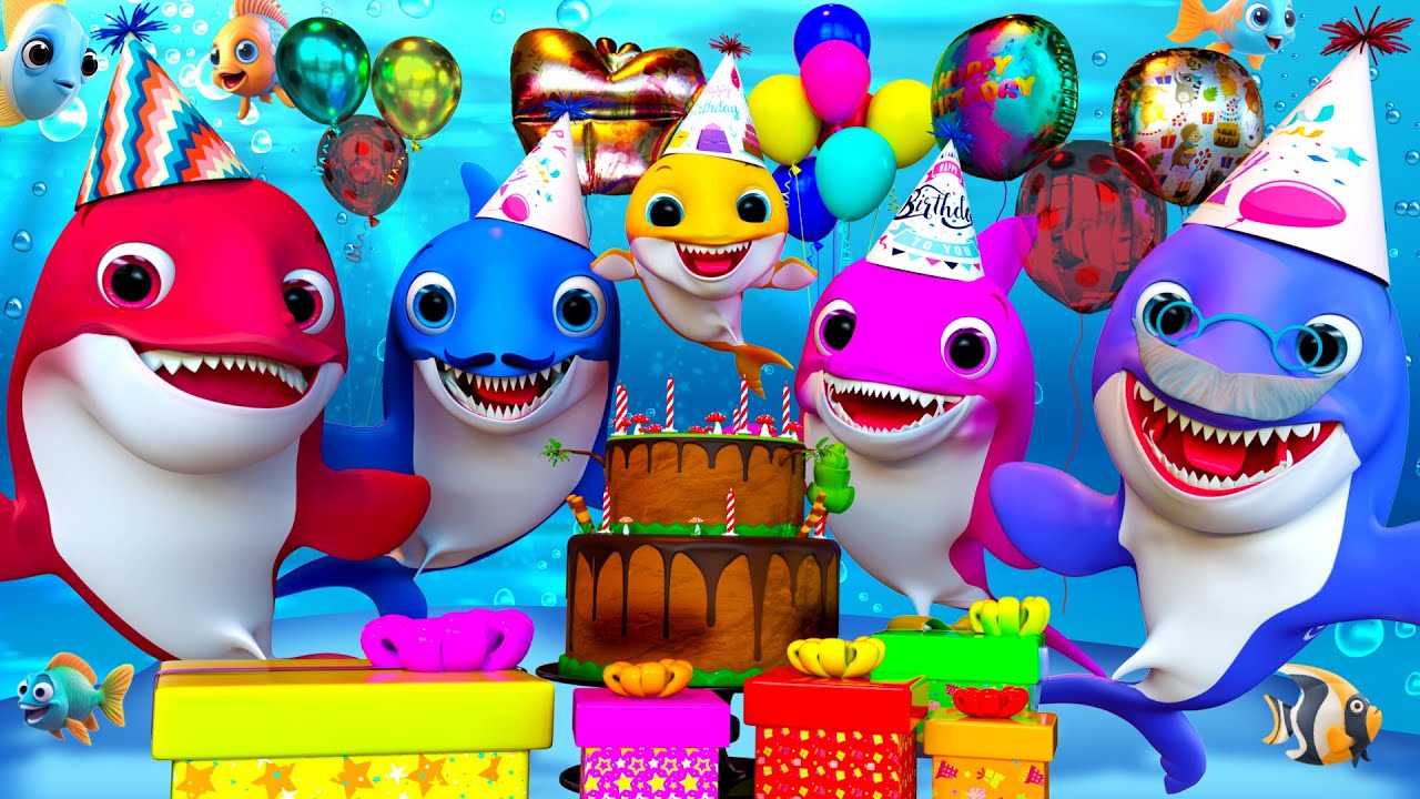 Bebè Squalo Festa Subacquea | Canzoni per bambini | Filastrocche e canzoni per bambini | Super Luca