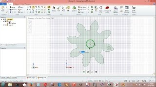 Import Svg Gear File To DesignSpark Mechanical