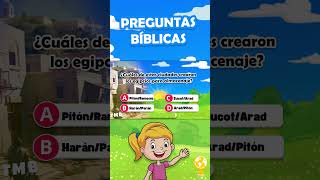 PREGUNTAS GENERALES DE LA BIBLIA CON RESPUESTAS | JUEGO BÍBLICO