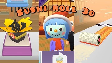 Sushi Roll 3D - Walkthrough Game (Android, iOS) #walkthrough #games