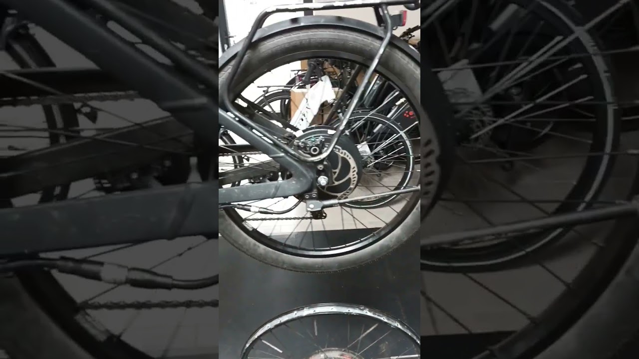 Replacing a controller and a rear wheel of a Klever bike.