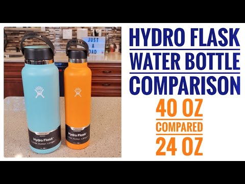 Hydro Flask 24oz Standard Mouth Alpine Review + Accessories