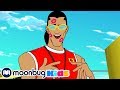 Supa Strikas - Gefährdetes Gelände | Cartoons für Kinder | Moonbug Deutsch