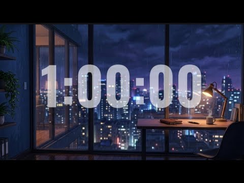 1 Hour Study Timer ⏰ | Deep Focus Countdown Clock | No Music | 4K - YouTube