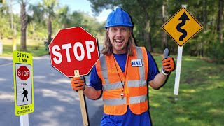 Kids Learn Road Safety | School Crossing Guard