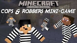 Xbox 360 Minecraft Mini-Game: Cops & Robbers W/ Download