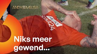 Andy is he-le-maal KAPOT na een POTJE VOETBAL! | CLASSICS: Andy & Melisa #AFL40