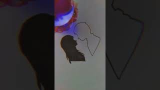 Romantic What's App Status Video | Romantic Art Status | Couple Shadow Art | Art's Of Munna #Artist