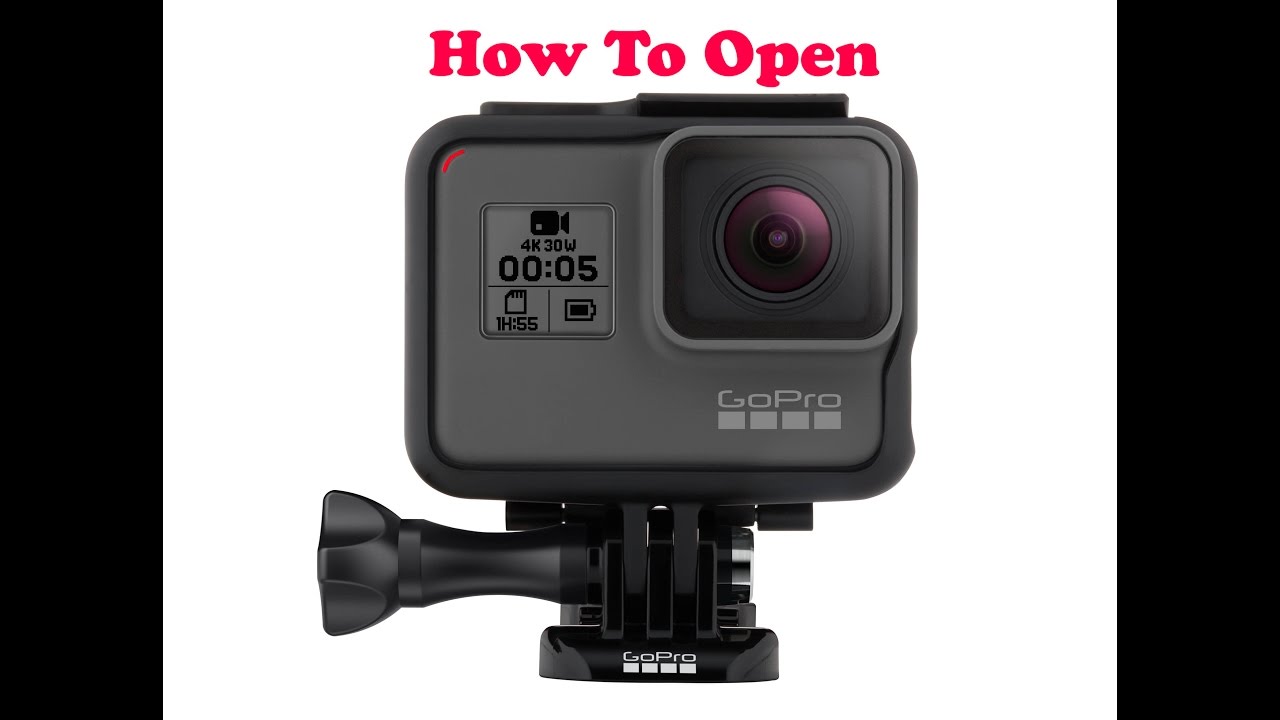 カメラ ビデオカメラ How to Open GoPro Hero 5 / Hero 6 Black (New Box, Case & Ports)