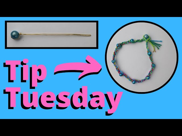 DIY Bead Threader Tool for Jewelry Making: TIP TUESDAY