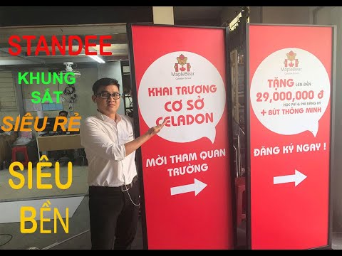 Video Standee đẹp - Hướng dẫn làm Standee khung sắt đẹp -... - youtube
