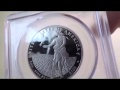 プラチナイーグル　100ドル　1オンス2011 W $100 Platinum Eagle PR70 Deep Cameo PCGS